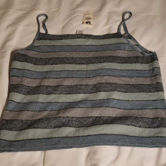 Women's strippes tank top- L - Picture 4 of 4